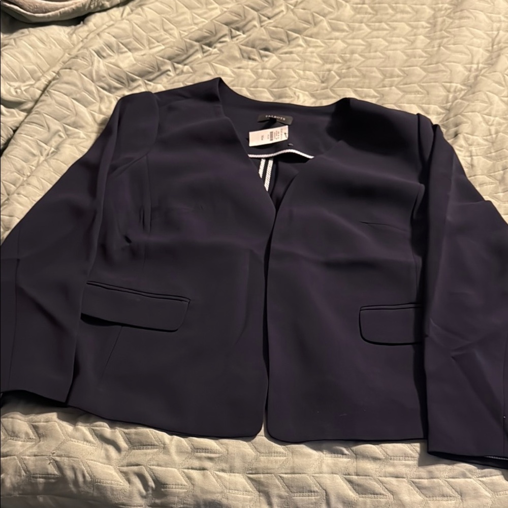 Talbots Classic Navy Blazer
